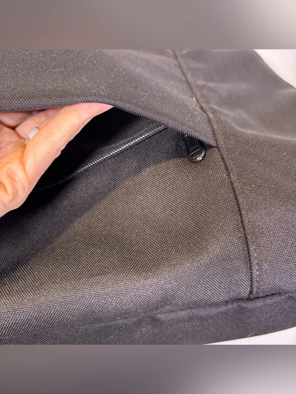Everlane Black Duffel Bag
